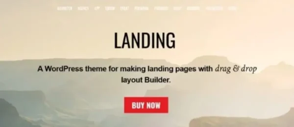 Themify Landing WordPress Theme GPL + Activation