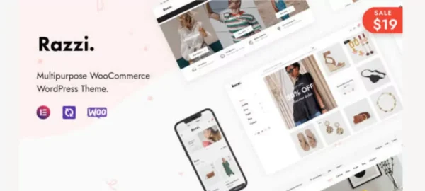 Razzi Theme GPL v1.3.1 – Multipurpose WooCommerce WordPress Theme
