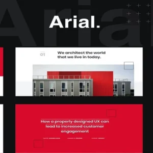 Architecture Construction Website Templates Download – Arial