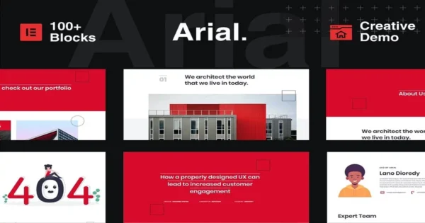 Architecture Construction Website Templates Download – Arial