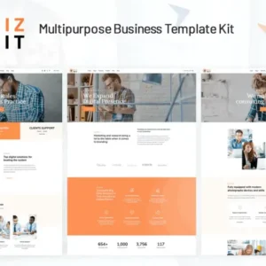 BizKit – Multipurpose Business Website Template (Elementor)