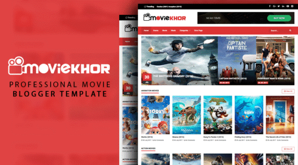 MovieKhor Movie Blogger Template