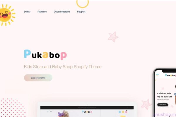 PUKABOP – KIDS STORE AND BABY SHOP SHOPIFY THEME LATEST VERSION