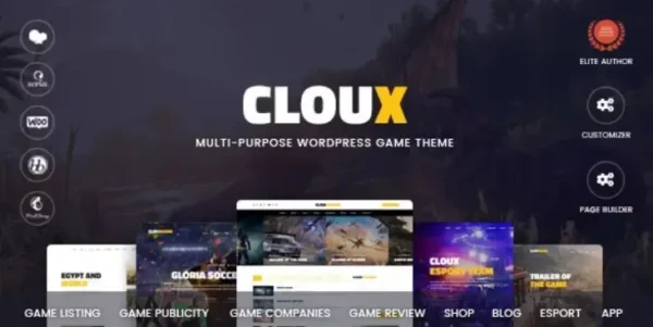 Cloux WordPress Theme v1.1.3