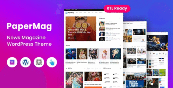 PaperMag - News Magazine WordPress Theme