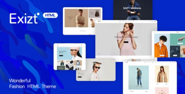Exist - Wonderful Fashion HTML Template