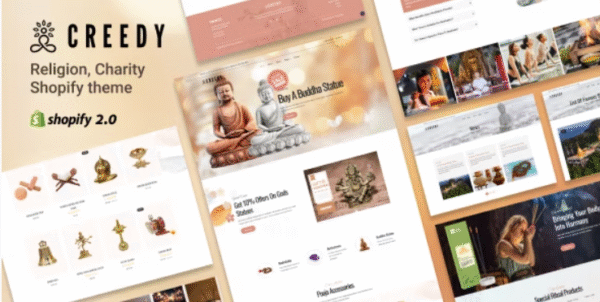 Creedy - Religion, Church & Charity Shopify Theme