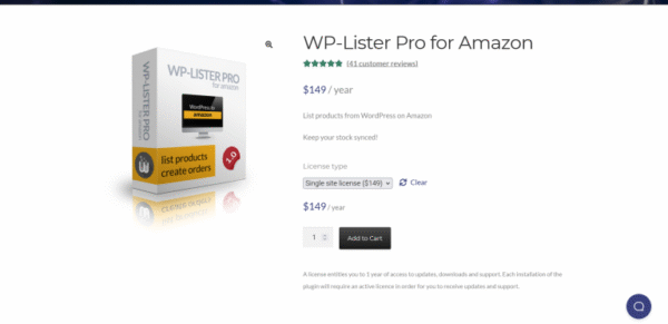 WP-Lister Pro For Amazon GPL v2.6.10 – List Products On Amazon