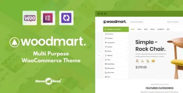 Woodmart Responsive Theme - GPL Theme 100% Free Updates anushop