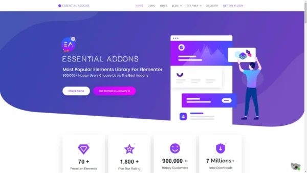 Essential Addons for Elementor Pro 5.8.2 GPL Download