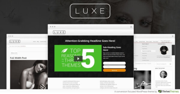 Thrive Themes Luxe WordPress Theme 2.1.3