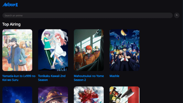 AniStreamX – Anime Streaming HTML